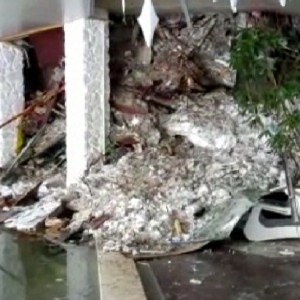 Meteo e terremoto: l’hotel sotto la neve