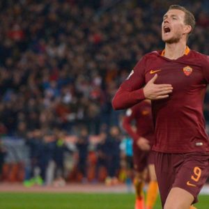 Dzeko lance la Roma : 4-0 contre la Fiorentina