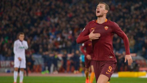 Dzeko lansează Roma: 4-0 împotriva Fiorentinei