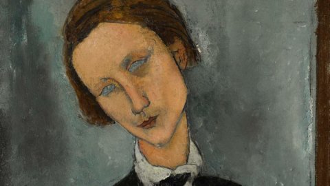 Amedeo Modigliani 与巴拉诺夫斯基 1918 年的肖像在拍卖会上