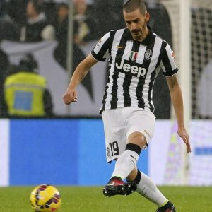 Juventus-Empoli, Bonucci in campo