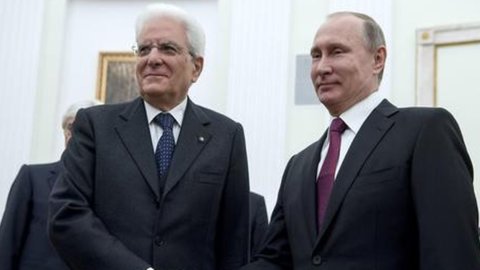 Mattarella de Putin: "Unidos contra o terror"