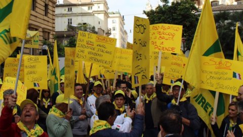 Rice war: farmers in the streets