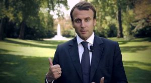 Il presidente francese Emmanuel Macron