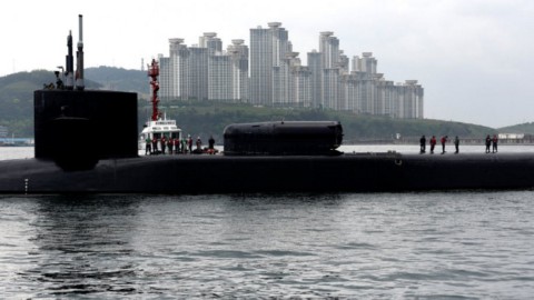 EUA, submarino nuclear na Coreia do Sul