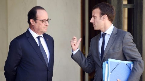 France, relay between Hollande and Macron and then the new prime minister