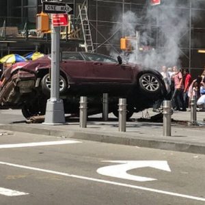 New York, auto su folla: “Non è terrorismo”