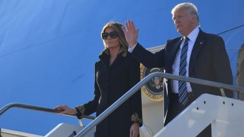 Trump la Roma, o capitală puternic blindată