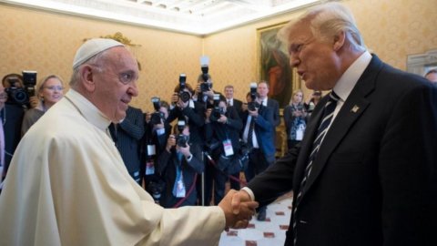 Trump and the Pope: first face to face (VIDEO)