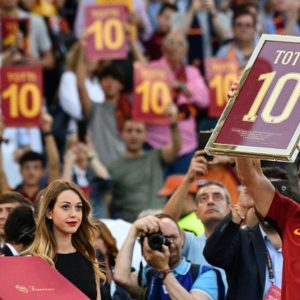 Totti, despedida emocionada: Roma é o segundo