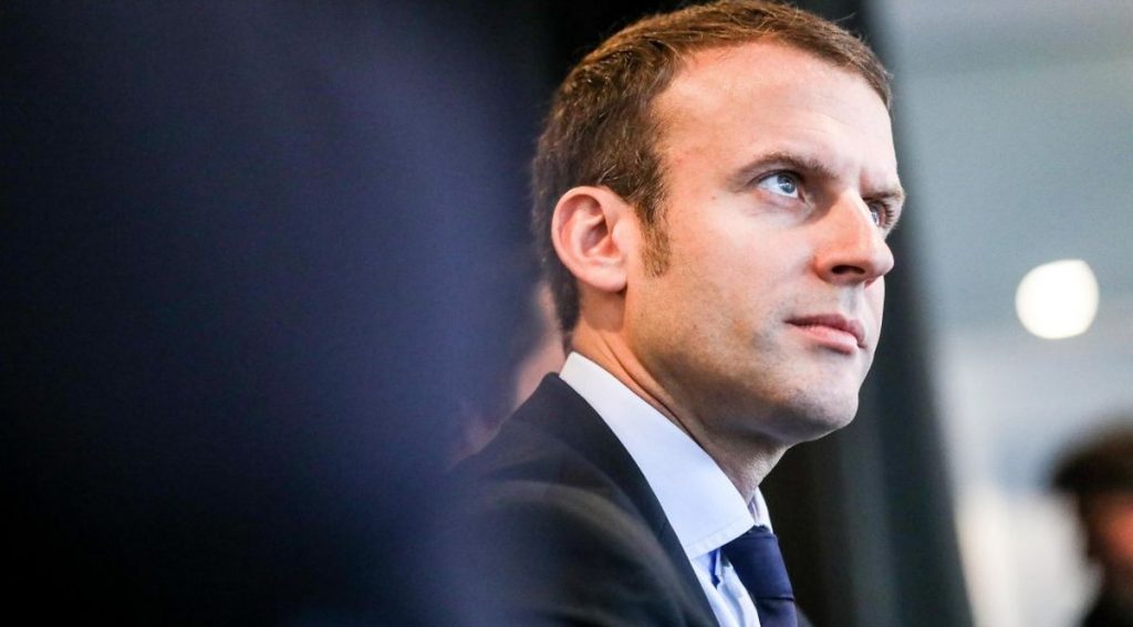 Il presidente francese Emmanuel Macron