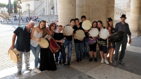 Rome, solstice d'été pour ceux qui veulent offrir de la musique dans la ville