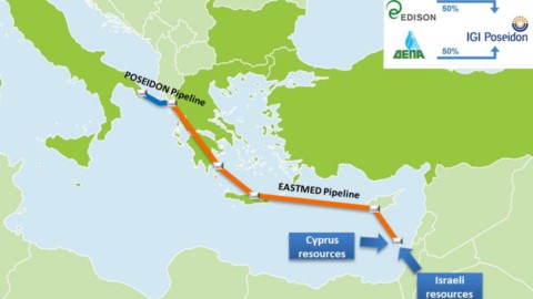 EastMed, pipa gas baru antara Israel dan Eropa: senilai 6 miliar