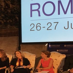 Women's Forum Rome 2017: 気候変動とインクルージョンに関する女性のオフィス