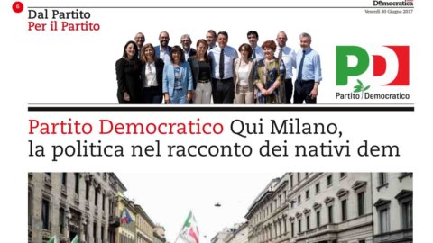 Pd: l’Unità lascia il posto a Democratica