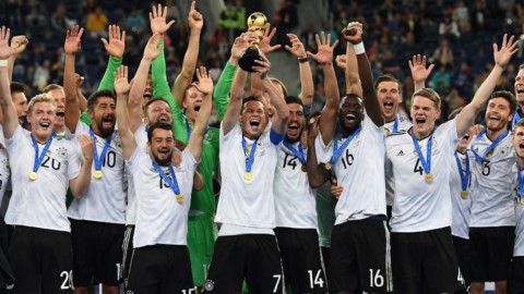 Germany also wins the Confederations Cup