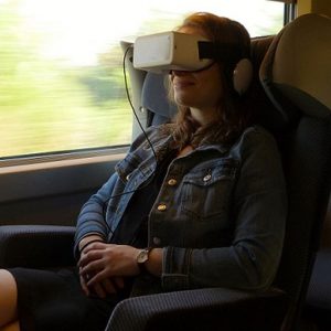 ট্রেন, ইতালি-ফ্রান্স Tgv তে 3D তে "ইমারসিভ" সিনেমা