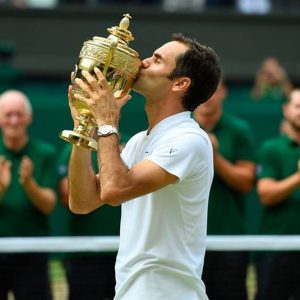 Wimbledon, Federer é uma lenda: oitavo título