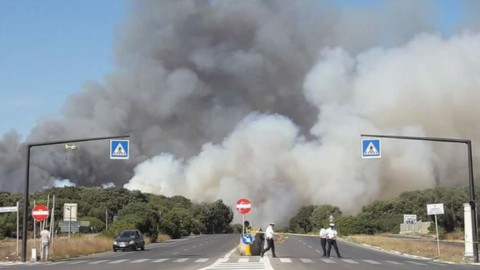 Feueralarm von Rom nach Posillipo