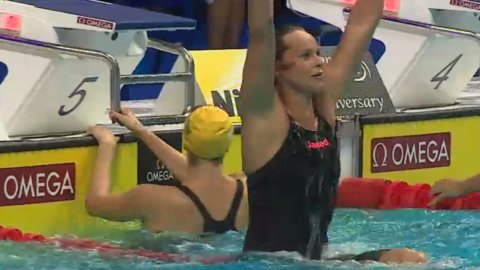 Swimming World Championships: Pellegrini gold in the 200m freestyle