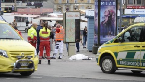 Serangan di Finlandia: mati dan terluka