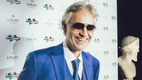 Celebrity fight night in Italy 2017: Il Palato Italiano con Andrea Bocelli