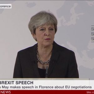 Brexit, May: “Serve un accordo creativo sul commercio”